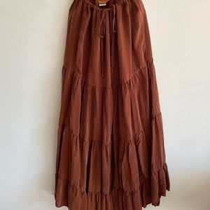 Tianello Tiered Peasant Skirt
